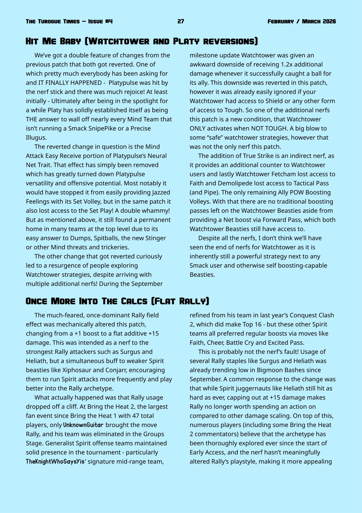 Page 27. Milestone 3 meta retrospective